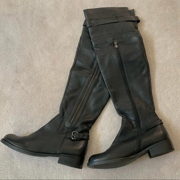TOPY Shoes - Topy SABRA Over the knee/moto tall boots, 8.5